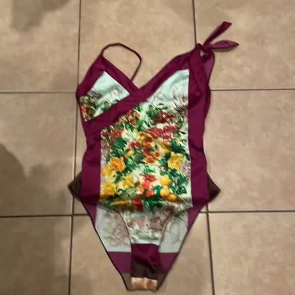 Vintage Jean Paul Gaultier floral print bodysuit - Picture 8 of 8